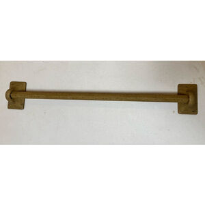 Travertine ( Cast Stone ) 30” Towel Bar - cast stone - Never Installed - Dark